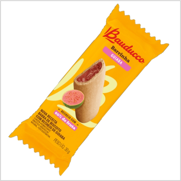 BISCOITO BARRINHA BAUDUCCO GOIABINHA 30G BISCOITO BARRINHA BAUDUCCO GOIABINHA 30G
