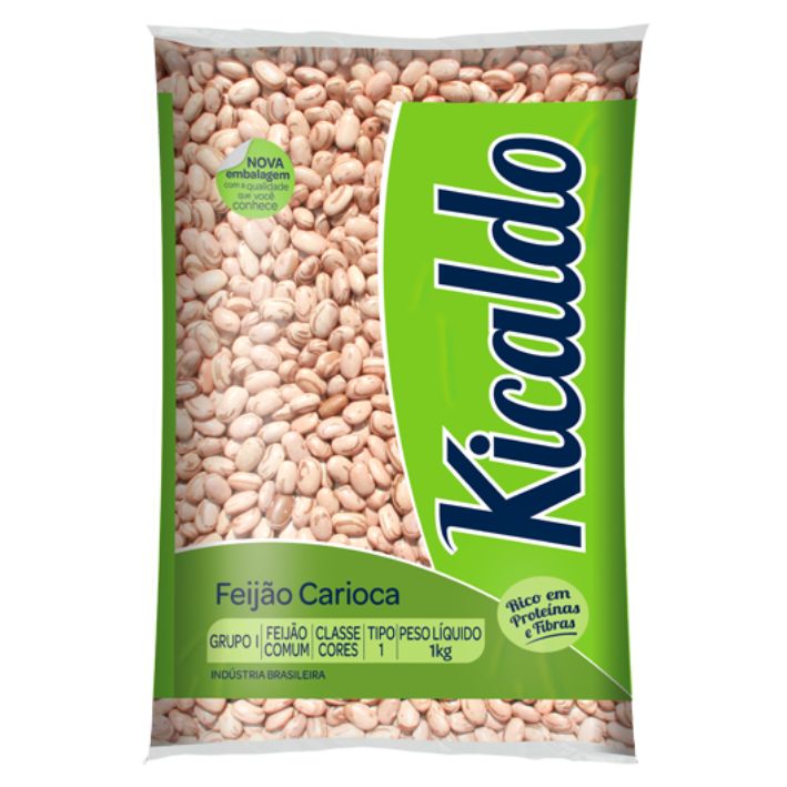 FEIJAO KICALDO CARIOCA 1kg FEIJAO KICALDO CARIOCA 1kg