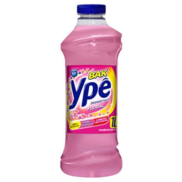 DESINFETANTE BAK YPE LEITOSO 1L FLORAL DESINFETANTE BAK YPE LEITOSO 1L FLORAL