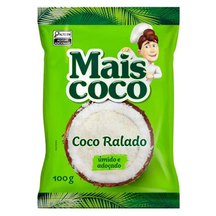 COCO RALADO MAIS COCO ADOCADO 100g COCO RALADO MAIS COCO ADOCADO 100g
