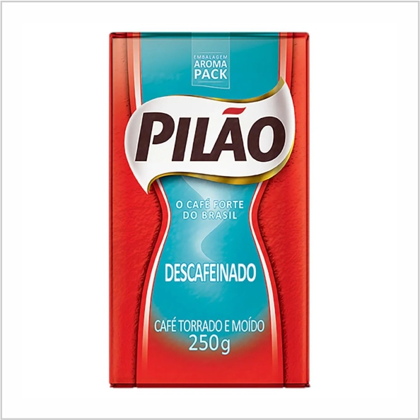 CAFE PILAO DESCAF VACUO 250G CAFE PILAO DESCAF VACUO 250G