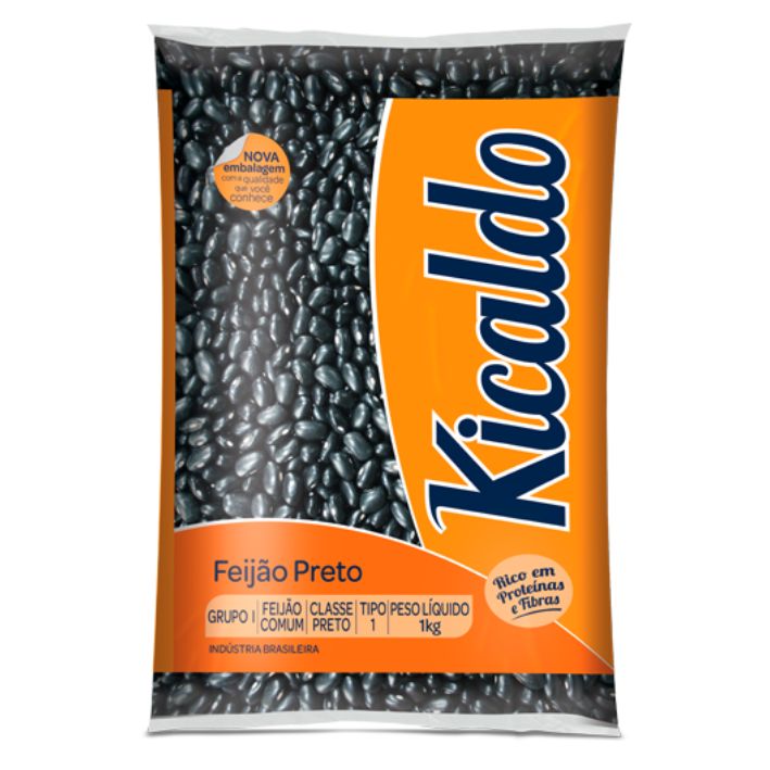 FEIJAO KICALDO PRETO 1kg FEIJAO KICALDO PRETO 1kg