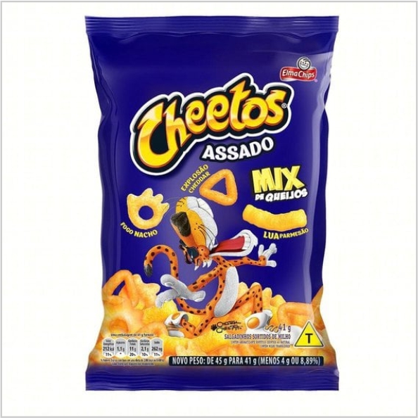 SALGADINHO CHEETOS MIX DE QUEIJO SALGADINHO CHEETOS MIX DE QUEIJO