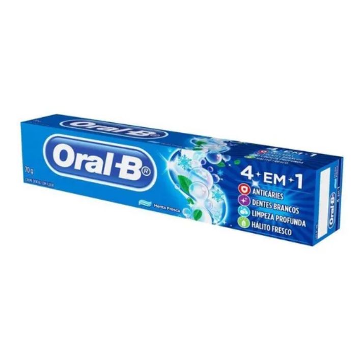 CREME DENTAL ORAL-B 4 EM 1 70g CREME DENTAL ORAL-B 4 EM 1 70g