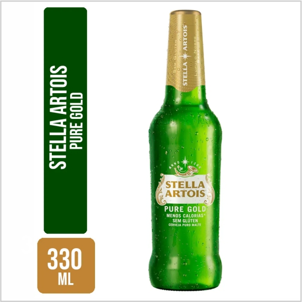 CERVEJA STELLA ARTOIS PURO MALTE GOLD SEM GLÚTEM CERVEJA STELLA ARTOIS PURO MALTE GOLD SEM GLÚTEM
