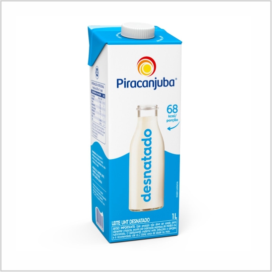 LEITE LONGA VIDA PIRACANJUBA DESNATADO LEITE LONGA VIDA PIRACANJUBA DESNATADO