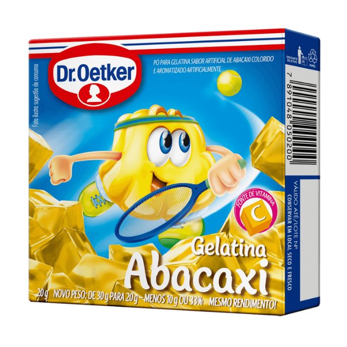 GELATINA DR OETKER 20G ABACAXI GELATINA DR OETKER 20G ABACAXI