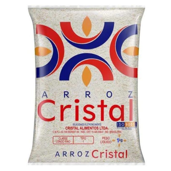 ARROZ CRISTAL BRANCO 1kg ARROZ CRISTAL BRANCO 1kg
