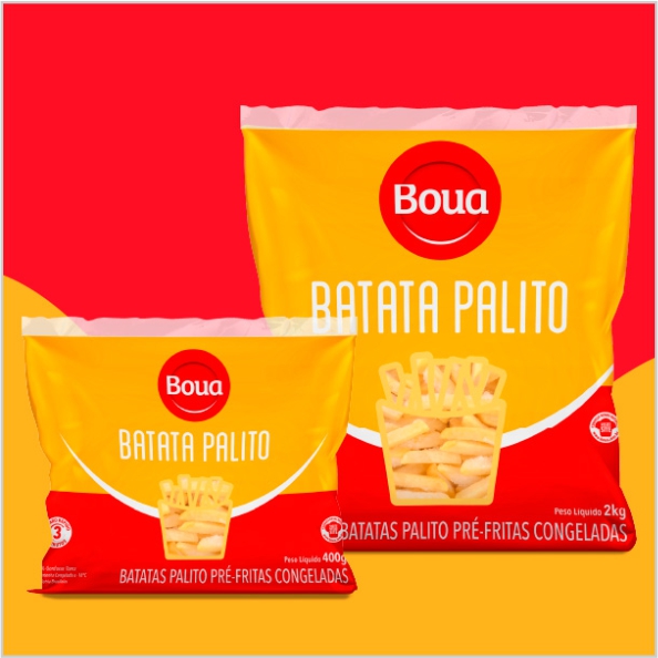 BATATA CONGELADA BOUA 400G BATATA CONGELADA BOUA 400G