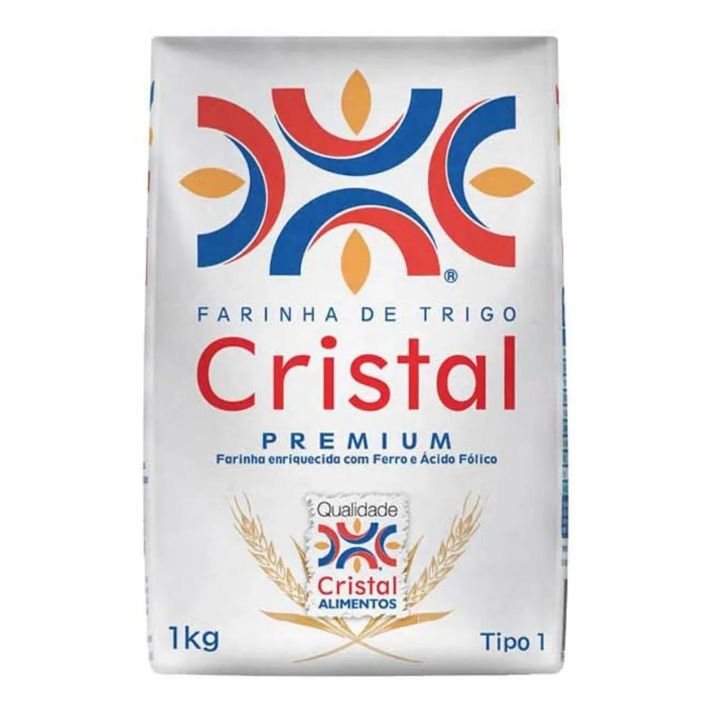FARINHA DE TRIGO CRISTAL PC 1KG FARINHA DE TRIGO CRISTAL PC 1KG