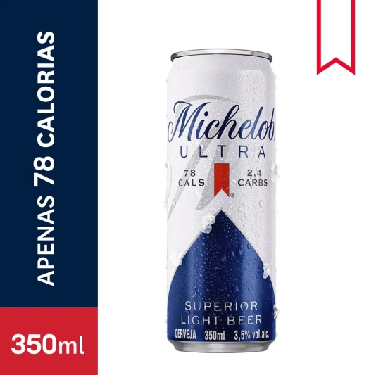 CERVEJA MICHELOB ULTRA LT 350ml CERVEJA MICHELOB ULTRA LT 350ml