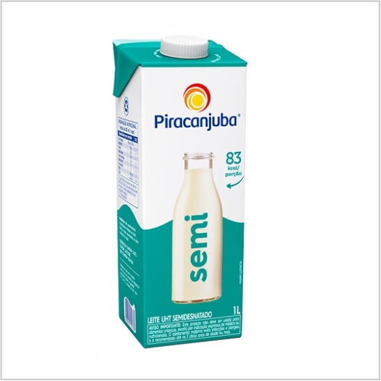 LEITE LONGA VIDA PIRACANJUBA SEMI LEITE LONGA VIDA PIRACANJUBA SEMI