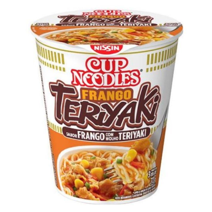 CUP NOODLES MACARRÃO INSTANTÂNEO FRANGO TERIYAKI CUP NOODLES MACARRÃO INSTANTÂNEO FRANGO TERIYAKI