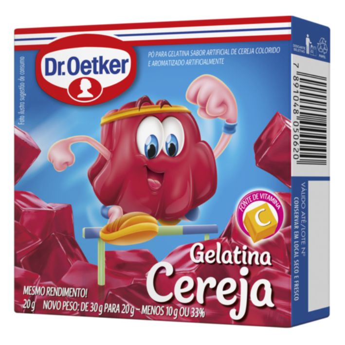 GELATINA DR OETKER 20G CEREJA GELATINA DR OETKER 20G CEREJA