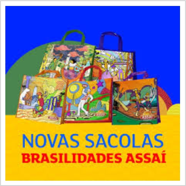 SACOLA RETORNAVEL ASSAI TRADICOES SACOLA RETORNAVEL ASSAI TRADICOES