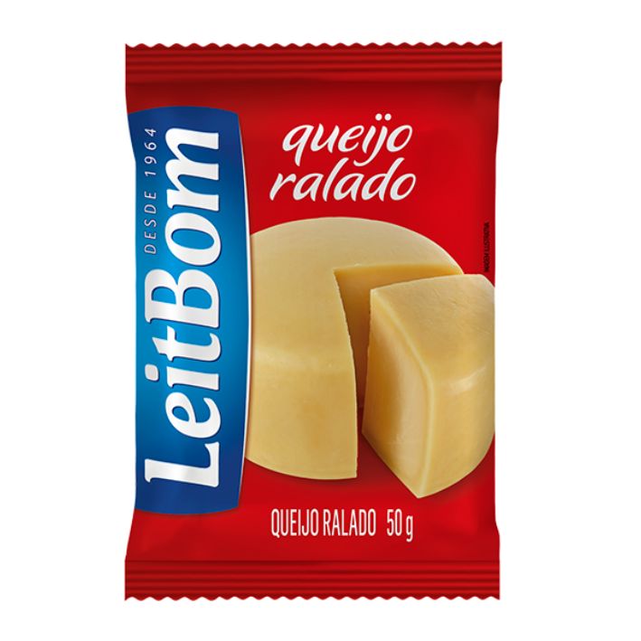 QUEIJO RALADO LEITBOM 50G QUEIJO RALADO LEITBOM 50G