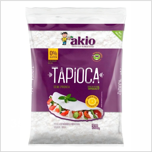 MISTURA PARA TAPIOCA AKIO 500G MISTURA PARA TAPIOCA AKIO 500G