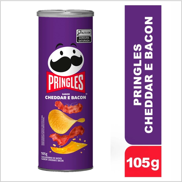 BATATA PRINGLES CHED.BACON 105g BATATA PRINGLES CHED.BACON 105g