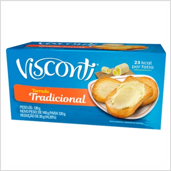 TORRADA VISCONTI 120G TRADICIONAL TORRADA VISCONTI 120G TRADICIONAL