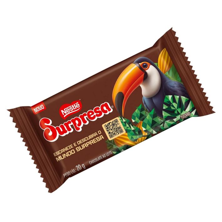 CHOCOLATE NESTLE SURPRESA AO LEITE 20g CHOCOLATE NESTLE SURPRESA AO LEITE 20g