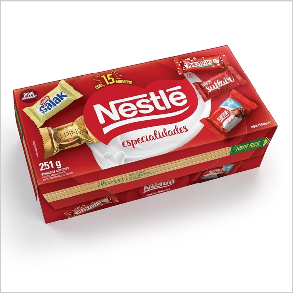 BOMBONS NESTLE ESPECIALIDADES 251GR BOMBONS NESTLE ESPECIALIDADES 251GR