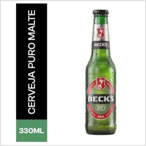 CERVEJA LAGER BECKS LONG NECK 330ml CERVEJA LAGER BECKS LONG NECK 330ml
