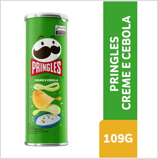 BATATA PRINGLES CREME & CEBOLA BATATA PRINGLES CREME & CEBOLA