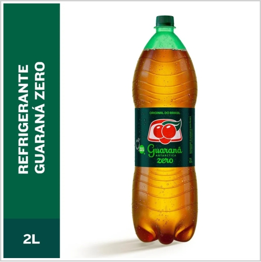 GUARANA ANTARCTICA ZERO SEM AÇUCAR 2LTS GUARANA ANTARCTICA ZERO SEM AÇUCAR 2LTS