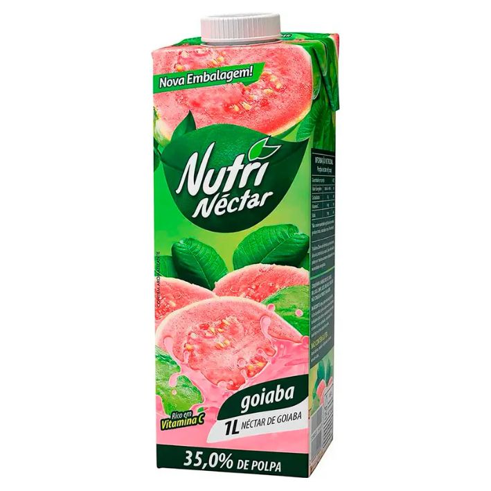 SUCO NUTRI NECTAR GOIABA 01Lt. SUCO NUTRI NECTAR GOIABA 01Lt.