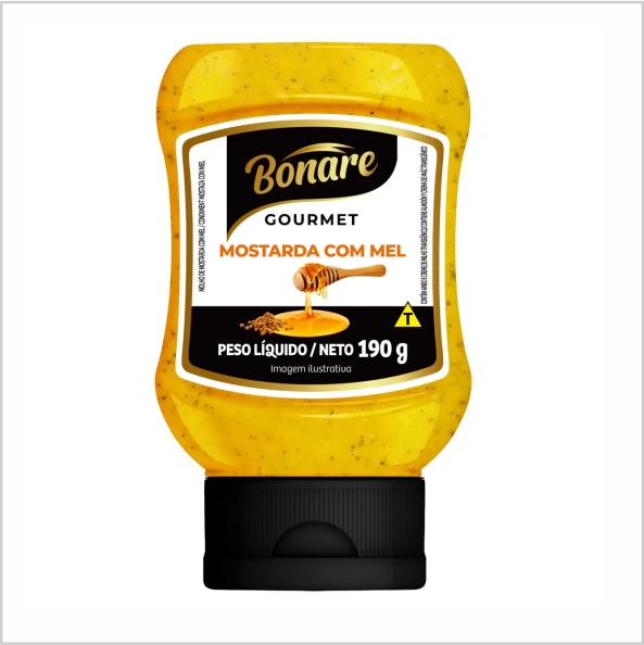MOLHO MOSTARDA C/MEL BONARE PET MOLHO MOSTARDA C/MEL BONARE PET