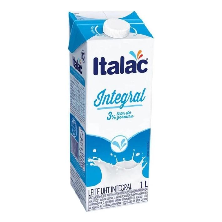 LEITE LONGA VIDA INTEGRAL ITALAC 1L LEITE LONGA VIDA INTEGRAL ITALAC 1L