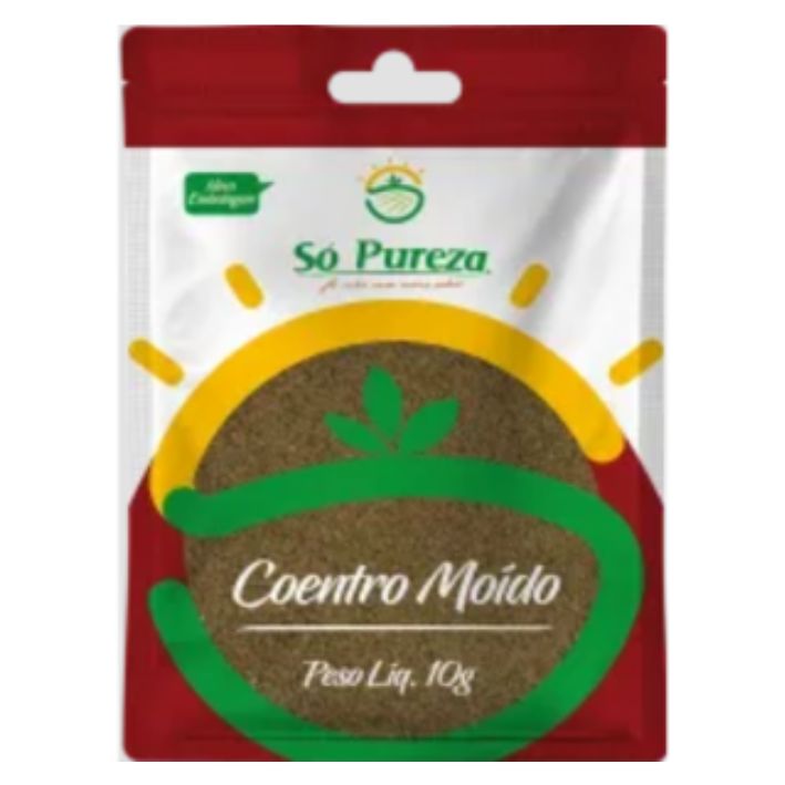 TEMPERO COENTRO MOIDO SO PUREZA 10G TEMPERO COENTRO MOIDO SO PUREZA 10G