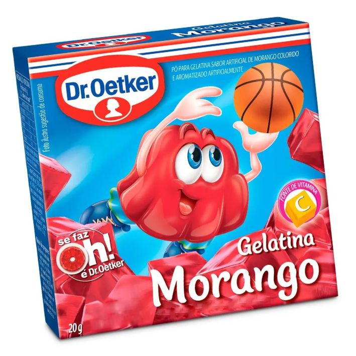 GELATINA DR OETKER 20G MORANGO GELATINA DR OETKER 20G MORANGO