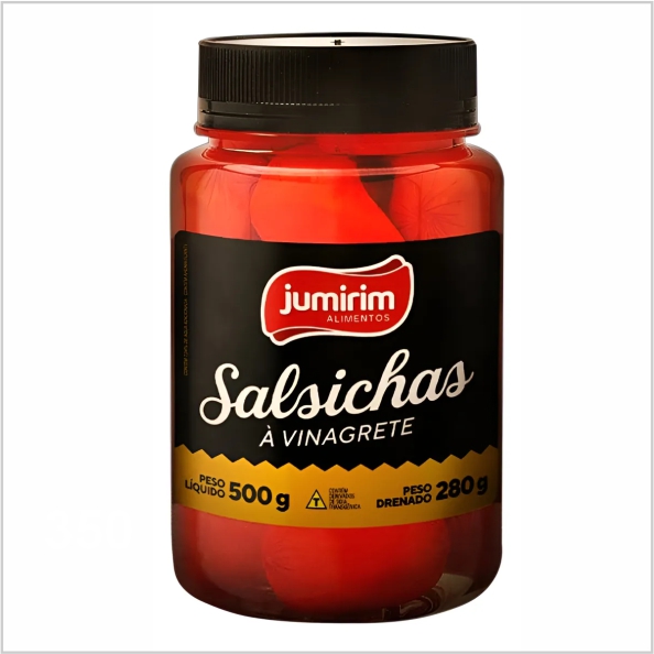 SALSICHA A VINAGRETE JUMIRIM 280GR SALSICHA A VINAGRETE JUMIRIM 280GR