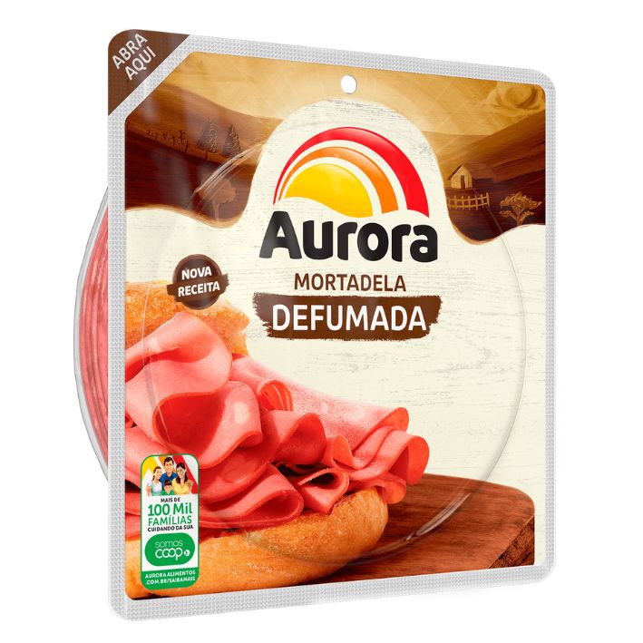 MORTADELA AURORA DEF FAT 180G MORTADELA AURORA DEF FAT 180G