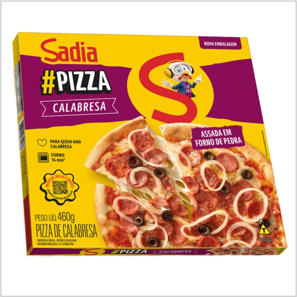 PIZZA SADIA CALABRESA 460G PIZZA SADIA CALABRESA 460G