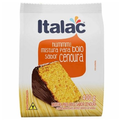 MISTURA PARA BOLO ITALAC 400G CENOURA MISTURA PARA BOLO ITALAC 400G CENOURA