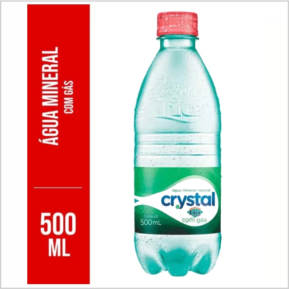 AGUA MINERAL CRISTAL ACQUALIA C/GAS 500ML AGUA MINERAL CRISTAL ACQUALIA C/GAS 500ML