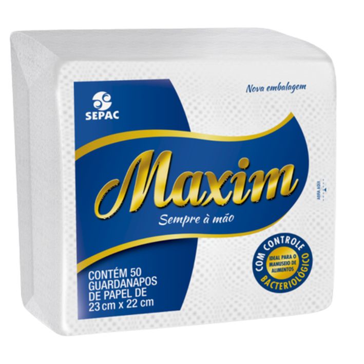 GUARDANAPO FS MAXIM 23X22CM 50UN GUARDANAPO FS MAXIM 23X22CM 50UN