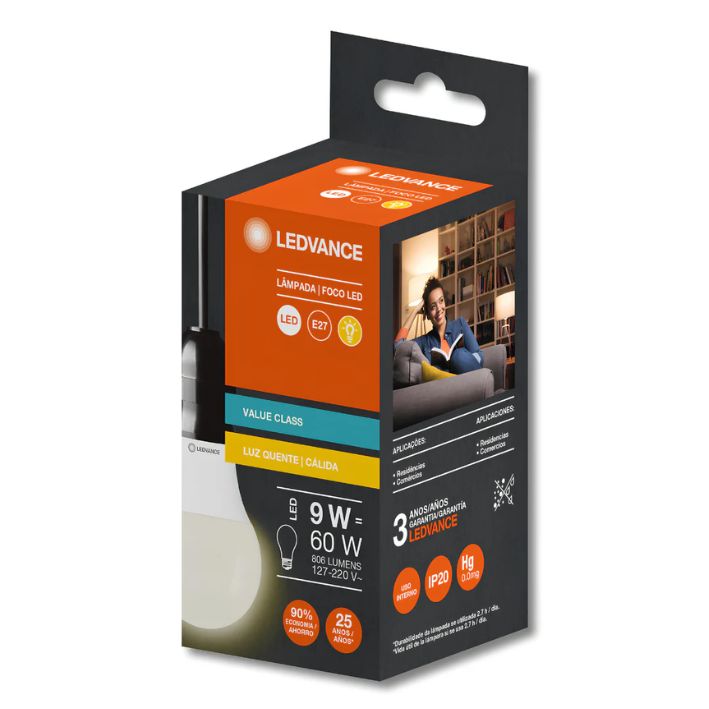 LAMP.9W LED LEDVANCE BIVOLT LAMP.9W LED LEDVANCE BIVOLT