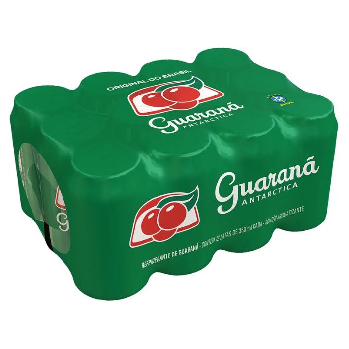 GUARANA ANTARCTICA LATA EMBALAGEM 12X350ML GUARANA ANTARCTICA LATA EMBALAGEM 12X350ML
