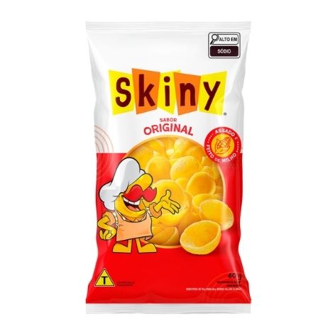 SALGADINHO SKINY ORIGINAL 60GR SALGADINHO SKINY ORIGINAL 60GR