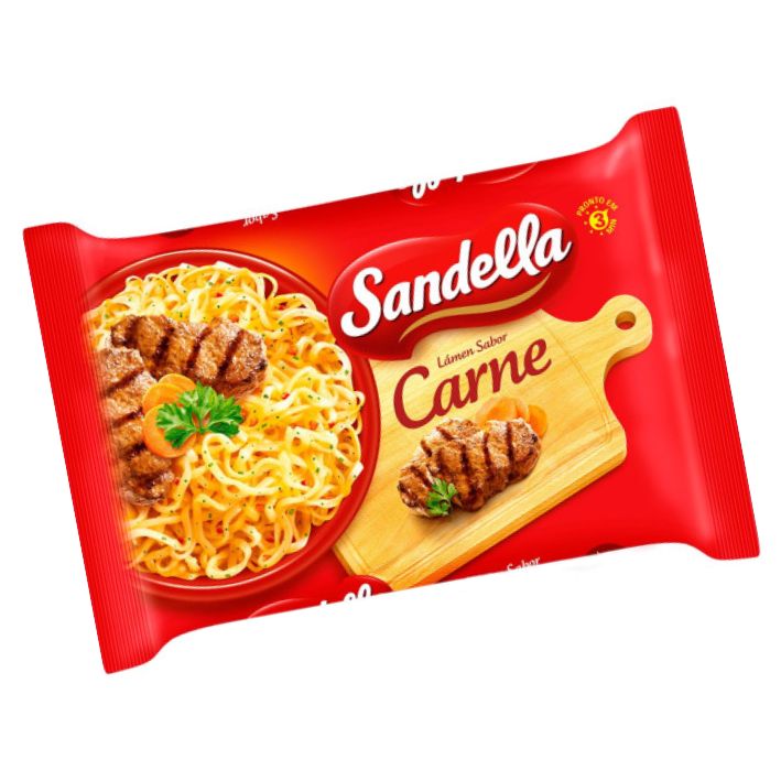 MACARRÃO INSTANTÂNEO SANDELLA CARNE 85g MACARRÃO INSTANTÂNEO SANDELLA CARNE 85g