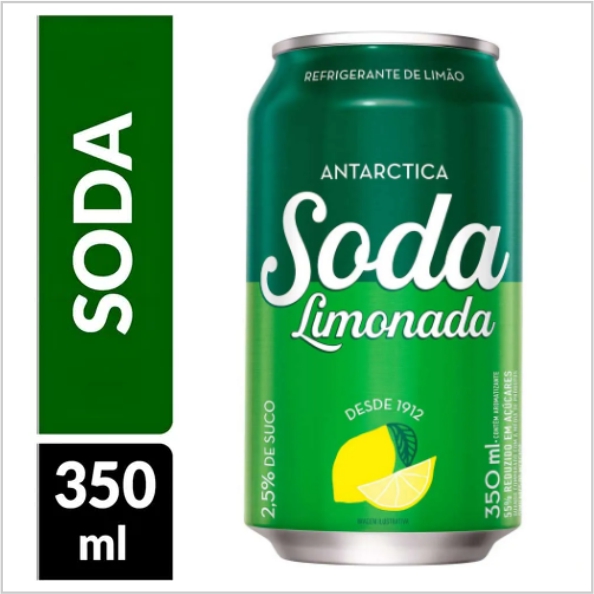 REF.ANTARCTICA SODA LIMONADA LATA 350ml. REF.ANTARCTICA SODA LIMONADA LATA 350ml.