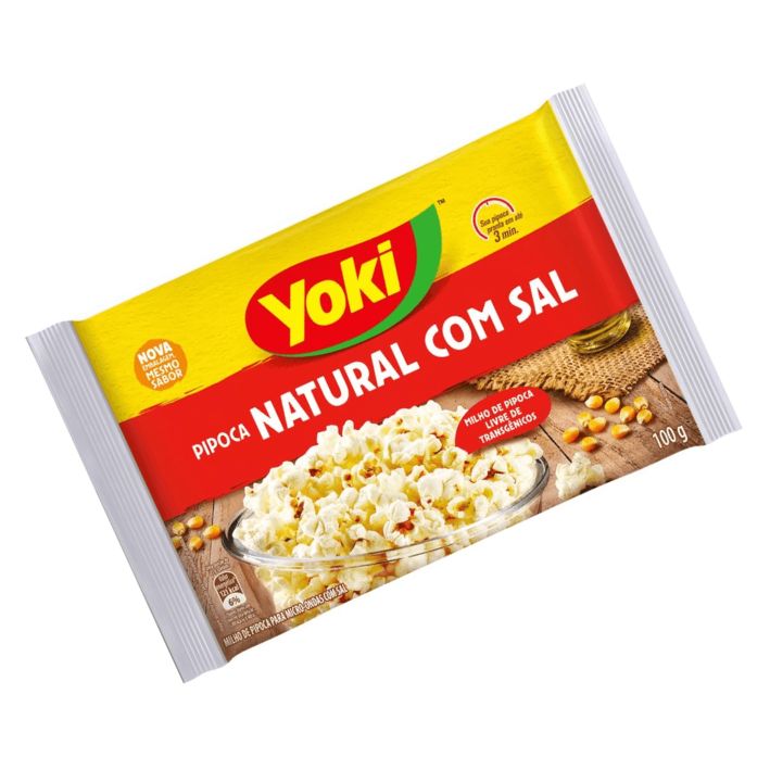 MILHO PIPOCA MICRO YOKI SALGADA-220 MILHO PIPOCA MICRO YOKI SALGADA-220