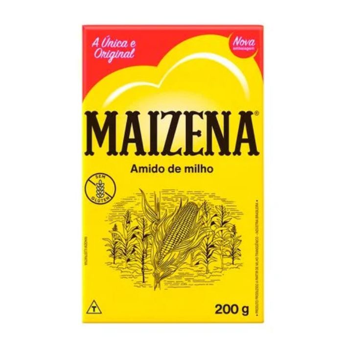 AMIDO MILHO MAIZENA 200g AMIDO MILHO MAIZENA 200g