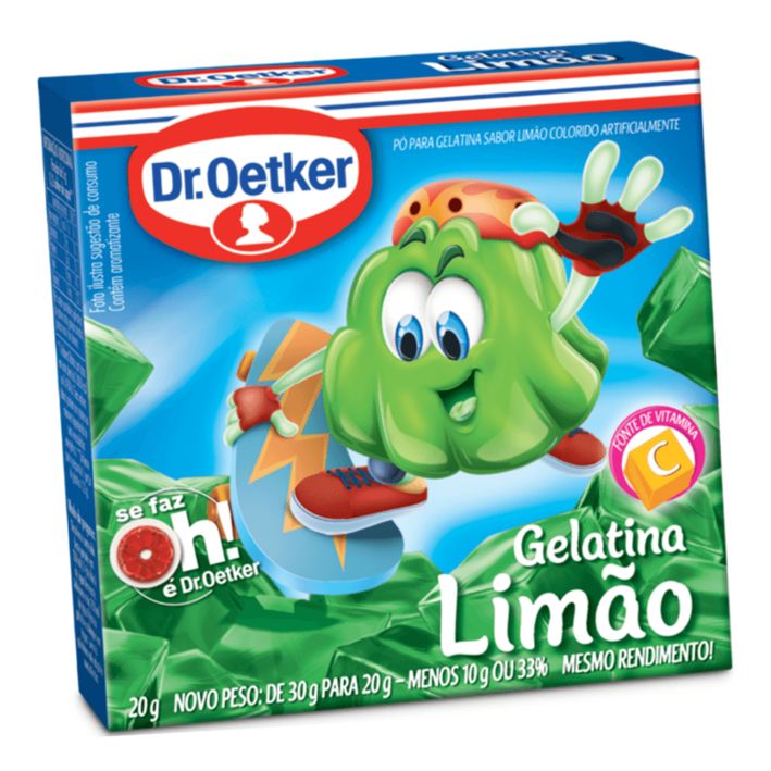 GELATINA DR OETKER 20G LIMAO GELATINA DR OETKER 20G LIMAO