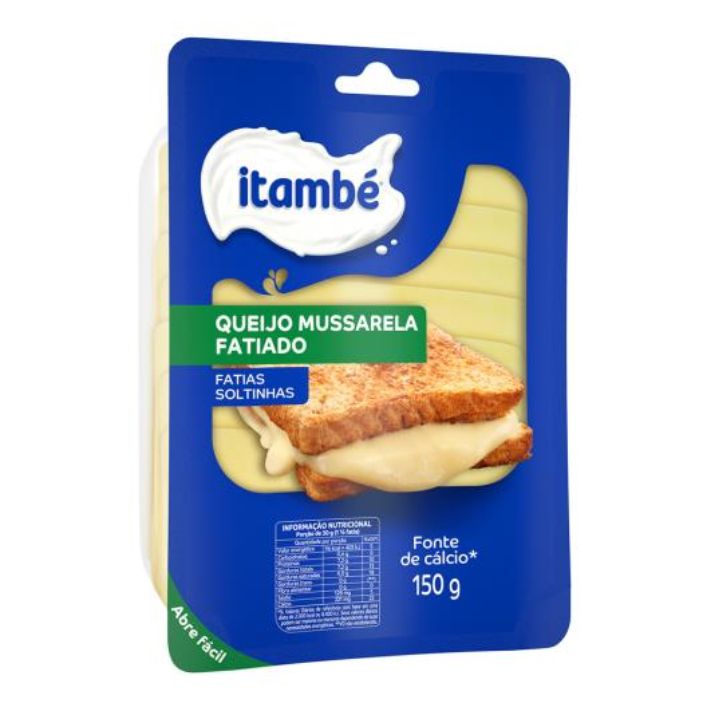 QUEIJO TIPO MUSSARELA ITAMBE FAT 150G QUEIJO TIPO MUSSARELA ITAMBE FAT 150G